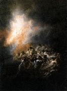 Francisco de Goya, Fire at Night